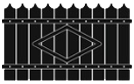 wood fence icon